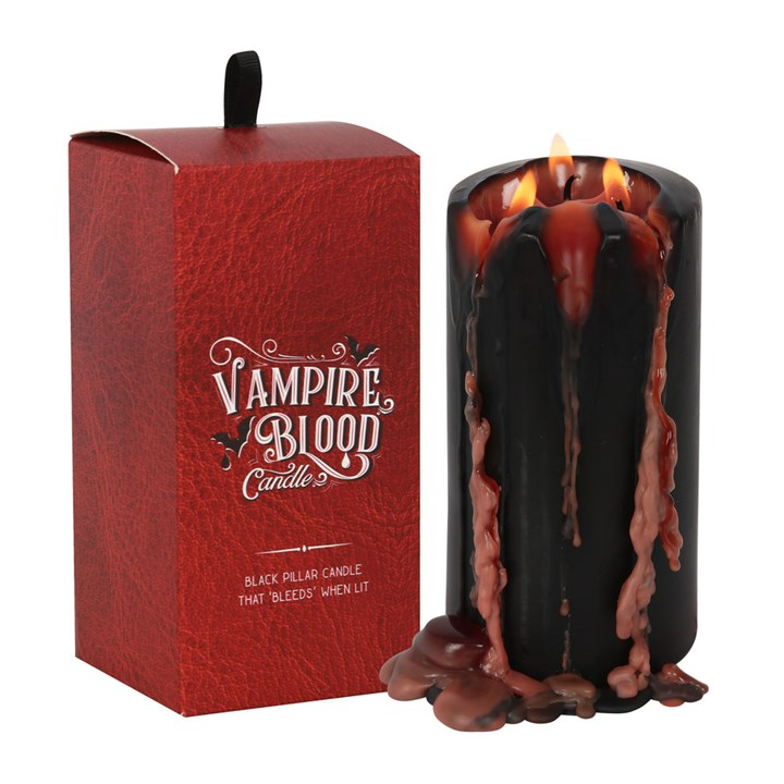 Large Vampire Blood Pillar Candle - Image 2