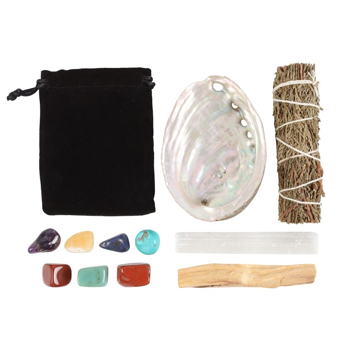 Divine Energy Smudge and Stone Wellness Kit - Image 5