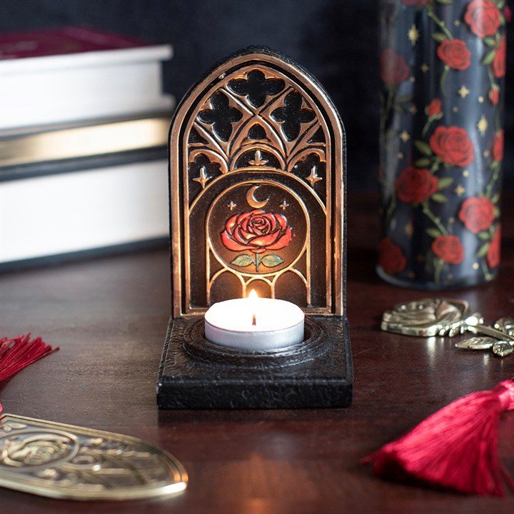 Gothic Rose Cathedral Arch Altar - Image 2