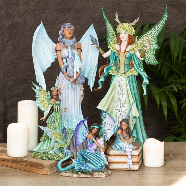 16cm Dragon Perch Fairy Figurine by Amy Brown - Image 6