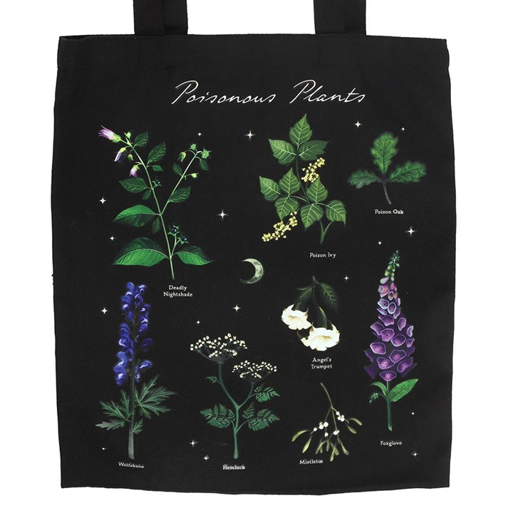 Poisonous Plants Polycotton Tote Bag - Image 3