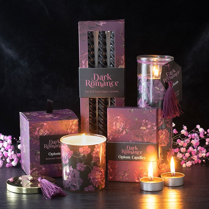 Dark Romance Opium Scented Tube Candle - Image 5