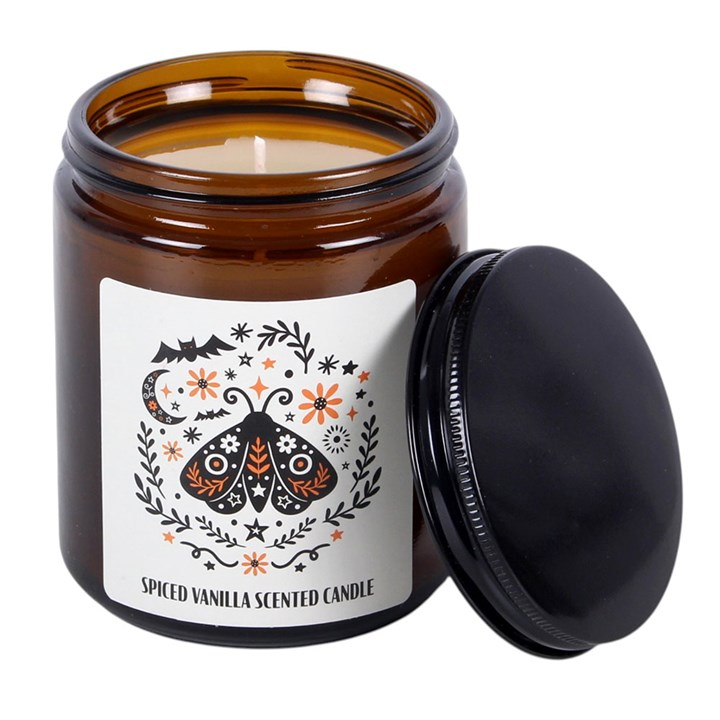 Frightful Folk Moth Spiced Vanilla Scented Candle - Image 3