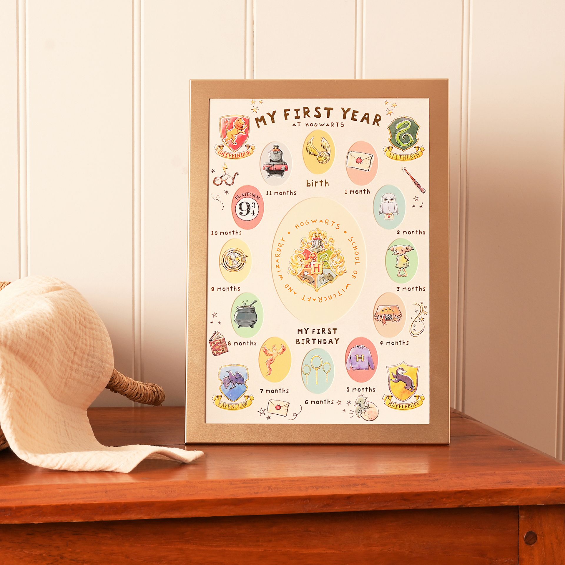 Harry Potter Charms 'My First Year' Multi App Frame - Image 2