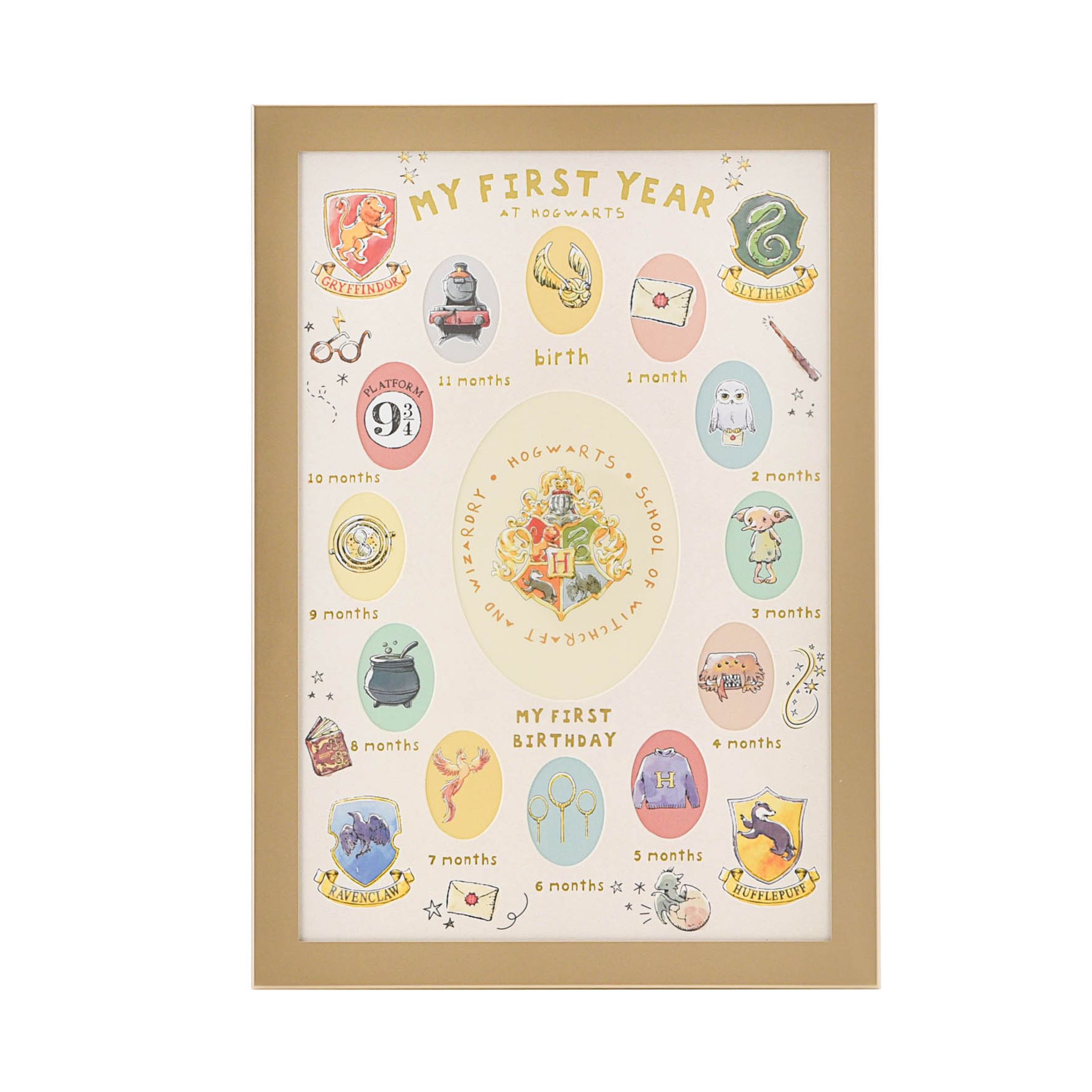 Harry Potter Charms 'My First Year' Multi App Frame - Image 3