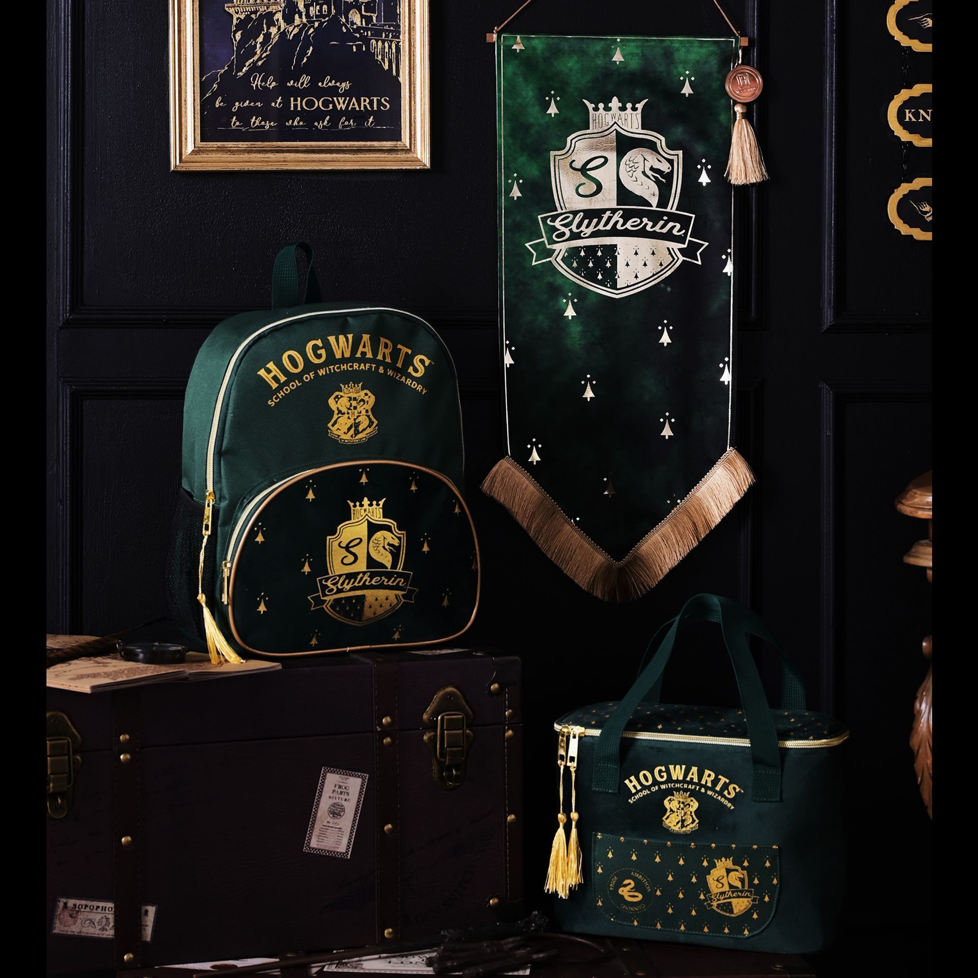 Warner Bros Harry Potter Alumni Backpack Slytherin - Image 5