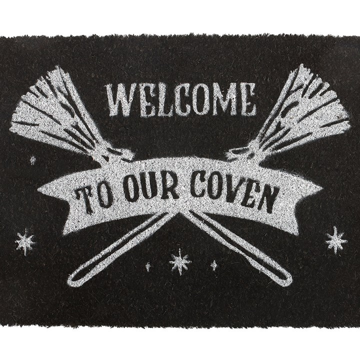 Black Welcome to Our Coven Doormat - Image 3