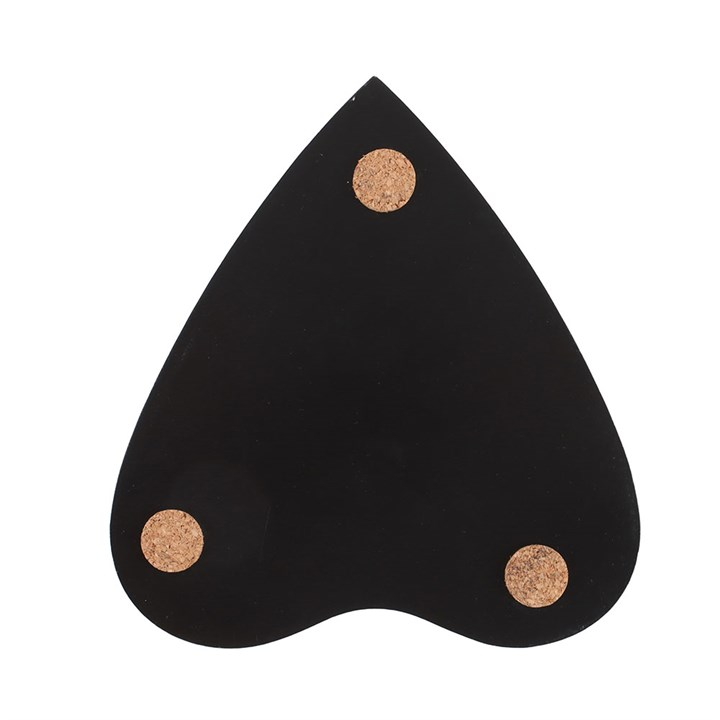 Black Talking Board Planchette Coaster Set - Image 5