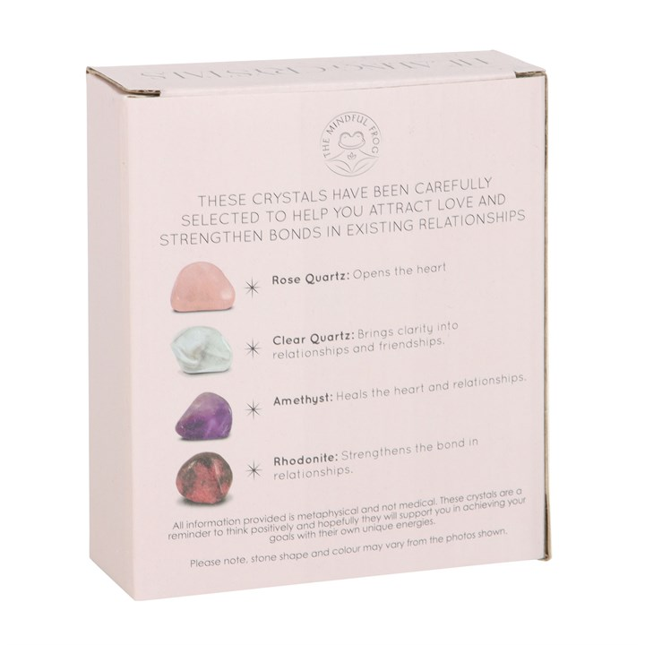Love Healing Crystal Set with Moon Trinket Dish - Image 6