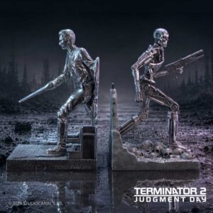 Terminator T-1000 vs T-800 Bookends 18.5cm