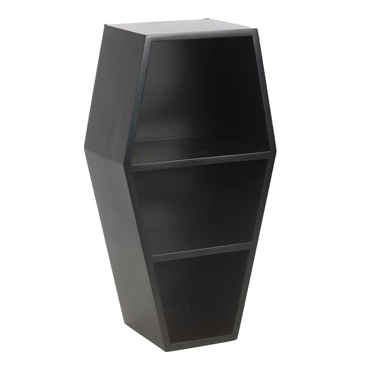 Small Black Coffin Shelf - Image 2