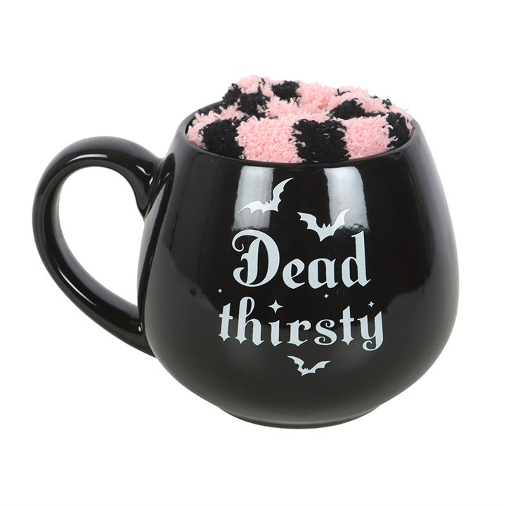 Dead Thirsty Mug and Socks Set - Image 2