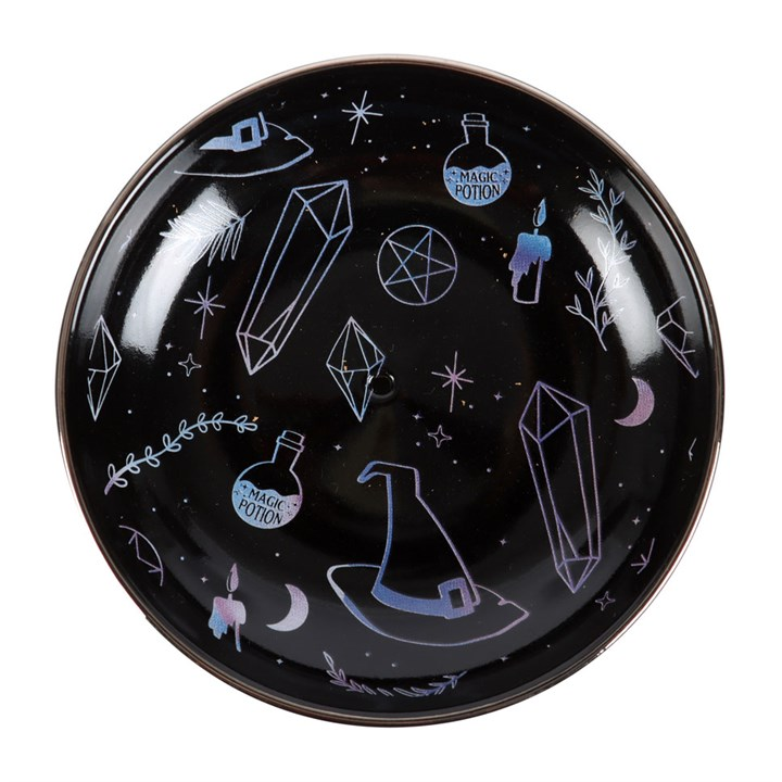 Crystal Witch Incense Holder Plate - Image 3