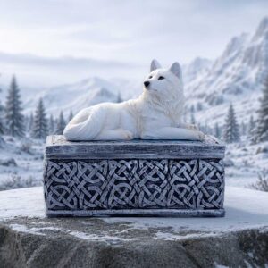 Ghost Wolf Box 10cm